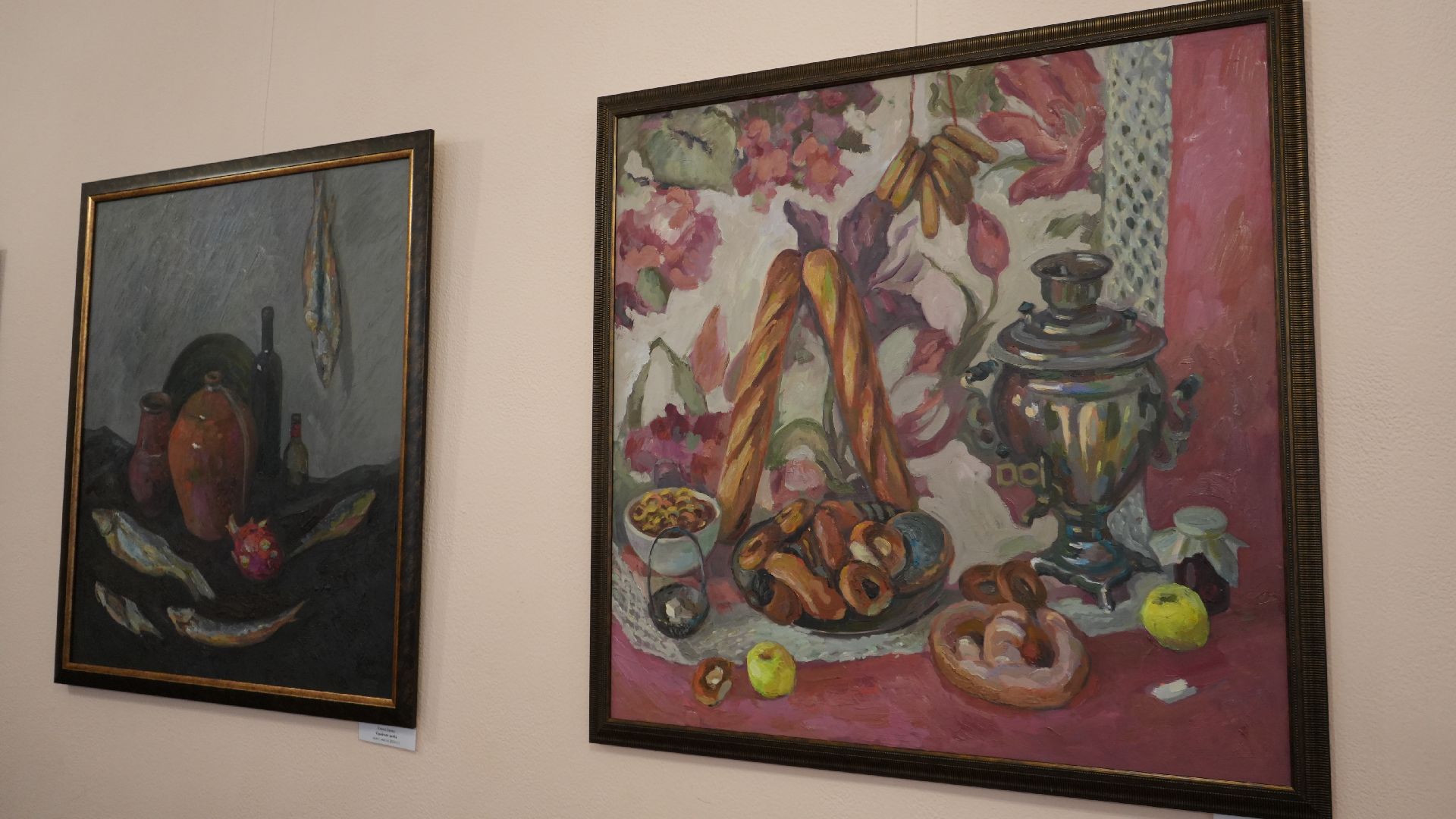 выставка, картины,