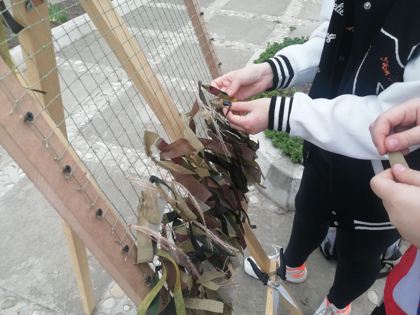 георгиевская ленточка, акция, День победы, Протвино, волонтеры