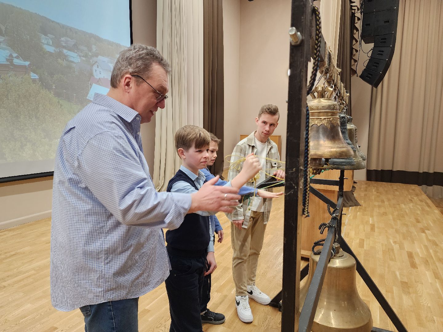 раменское, образование, раменская школа 35 вектор успеха, урок по колокольному искусству,