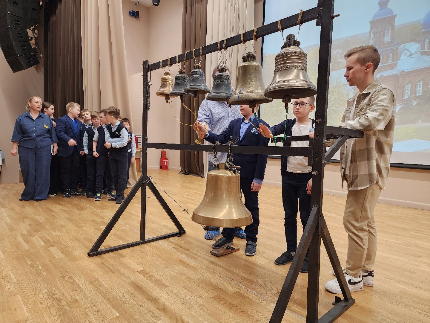 раменское, образование, раменская школа 35 вектор успеха, урок по колокольному искусству,