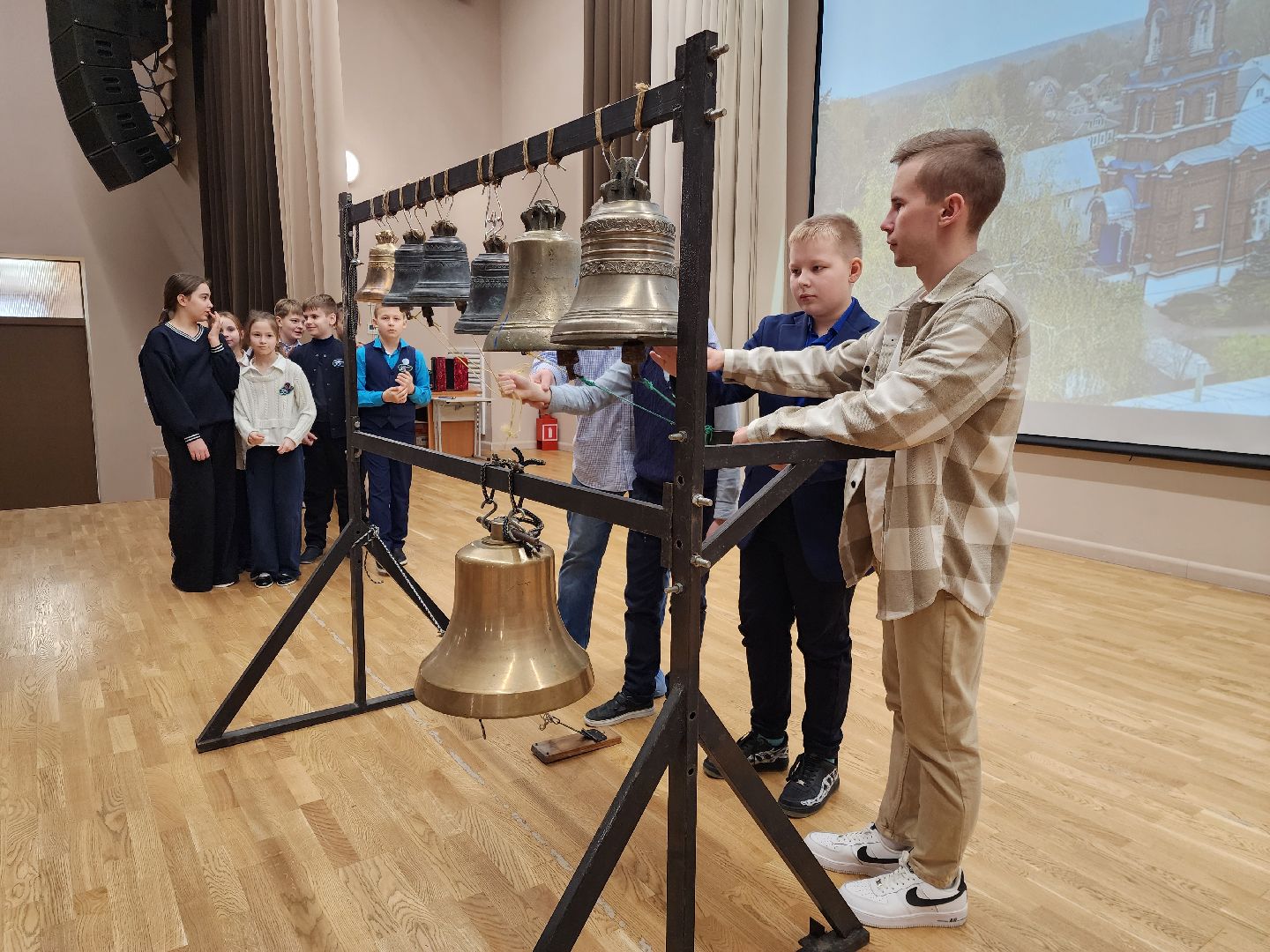 раменское, образование, раменская школа 35 вектор успеха, урок по колокольному искусству,