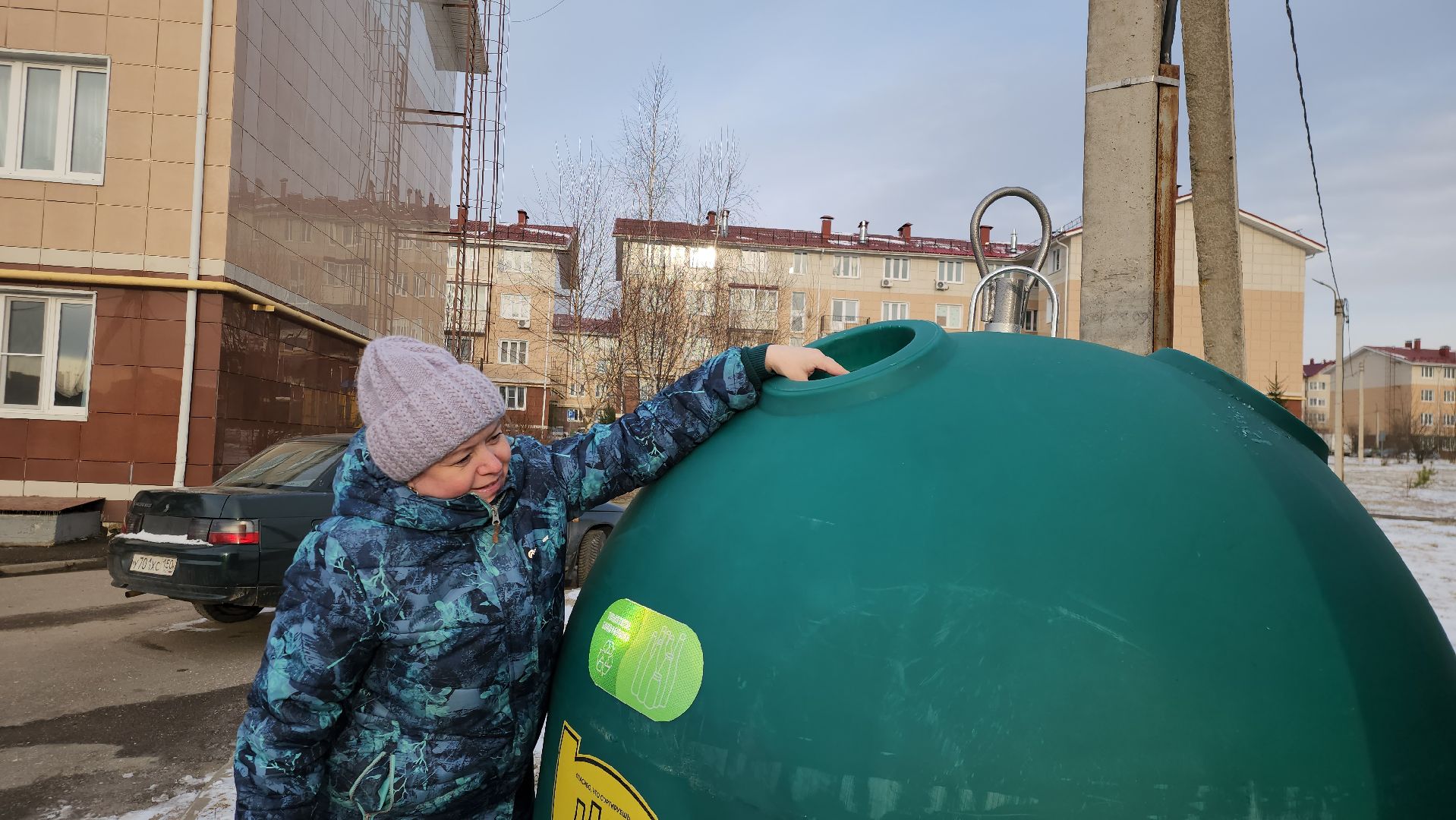 Стекло, баки-колокола, Экология, благоустройство, Истра,