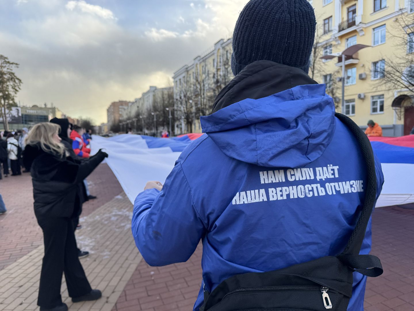 балашиха, крым, патриотическая акция, молодая гвардия,