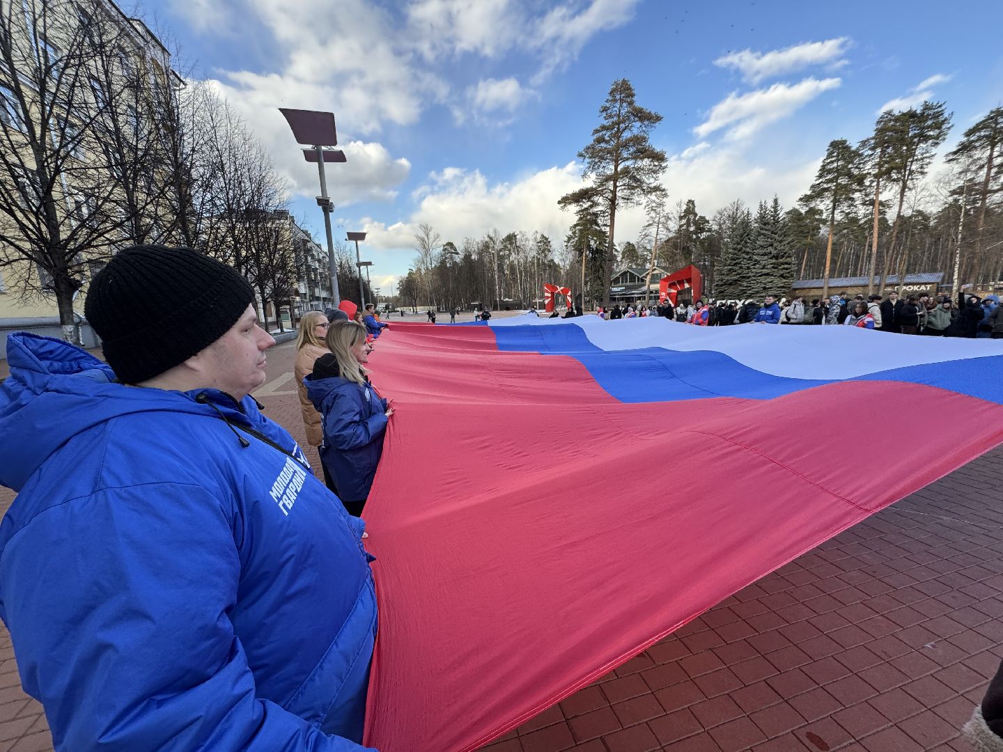 балашиха, крым, патриотическая акция, молодая гвардия,
