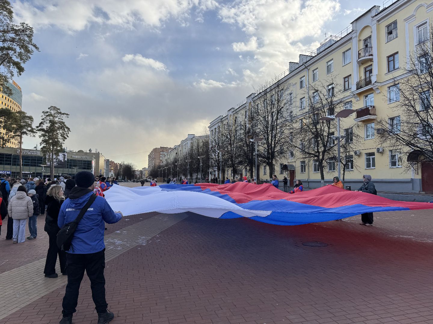 балашиха, крым, патриотическая акция, молодая гвардия,