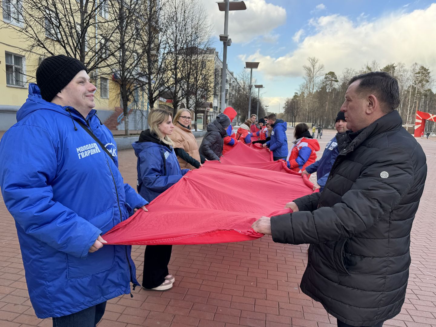 балашиха, крым, патриотическая акция, молодая гвардия,