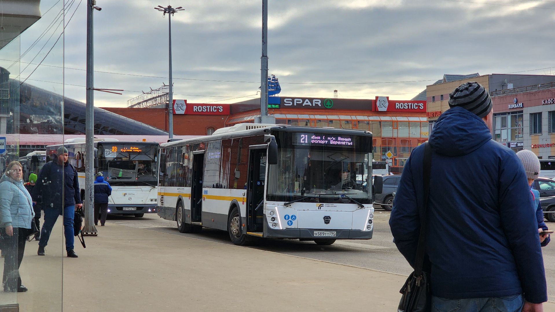 Автобусы, Лобня, Маршрут 21,