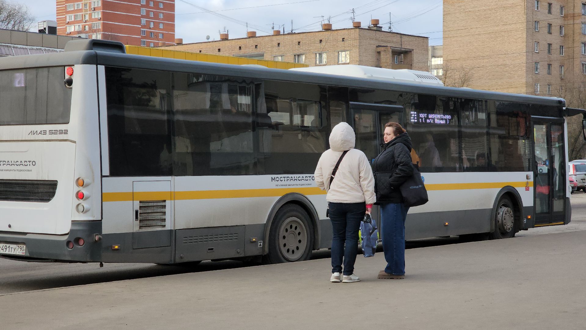 Автобусы, Лобня, Маршрут 21,