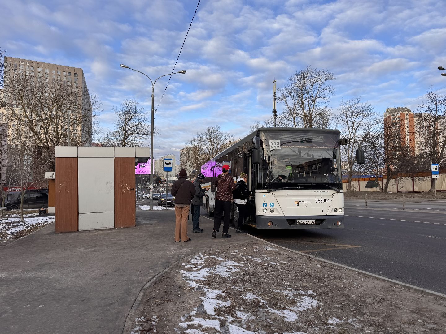 проверка автобусов, одинцово, Парк Победы,