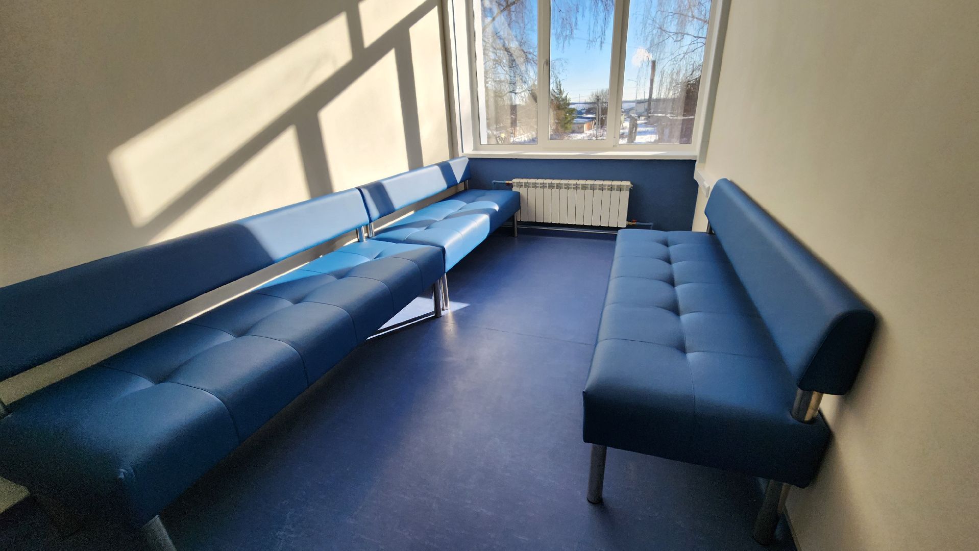 Поликлиника, текущий ремонт, Космодемьянский, Руза, здравоохранение, рузская больница,