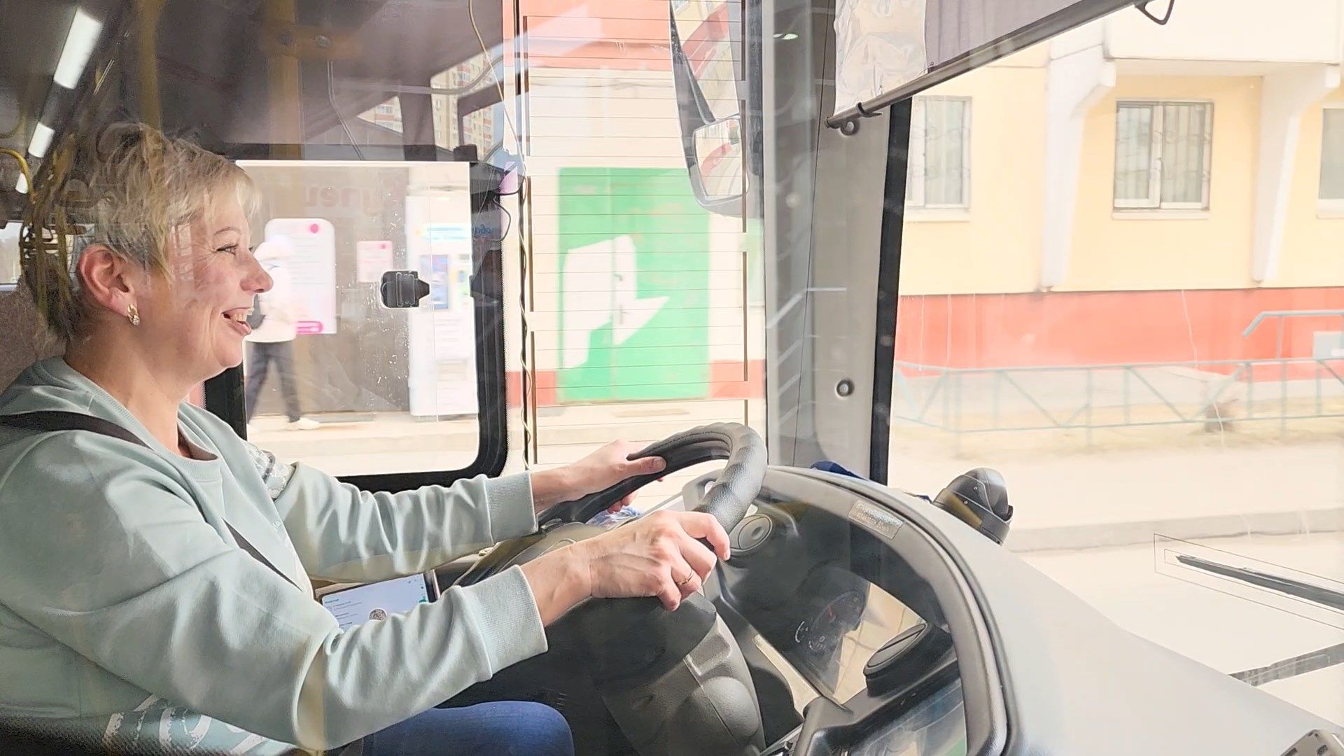 фрязино, автобусы, водители, транспорт,