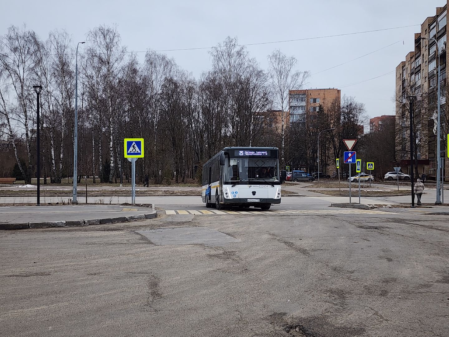 Черноголовка, Мострансавто, проверка автобусов мострансавто,