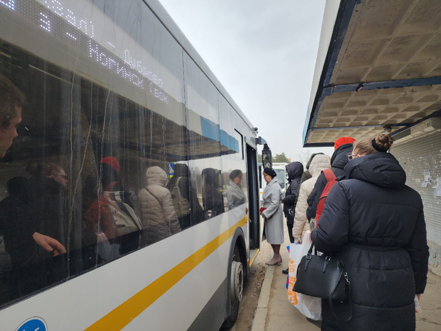 Черноголовка, Мострансавто, проверка автобусов мострансавто,