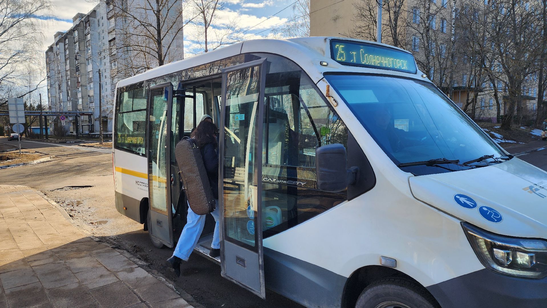 солнечногорск, микрорайон тимоново, проверка автобусов, транспорт,