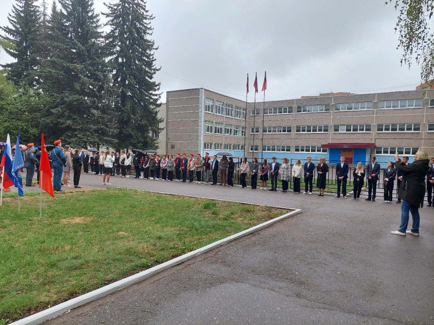 школьники, митинг, Чернобыль