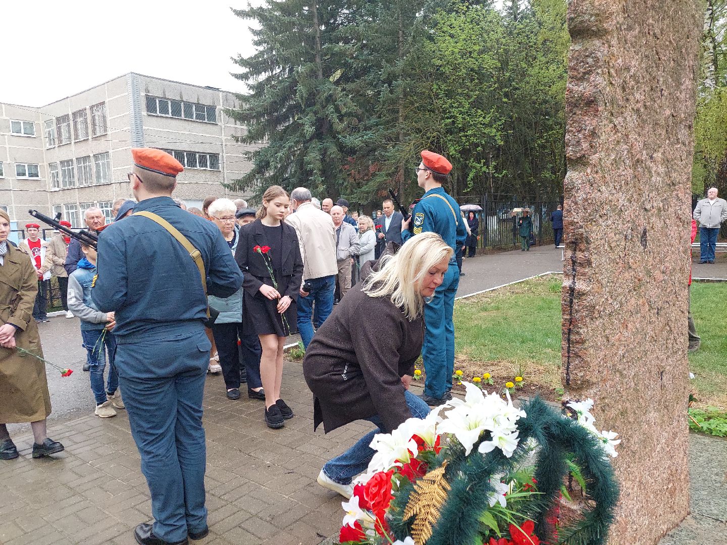 школьники, митинг, Чернобыль