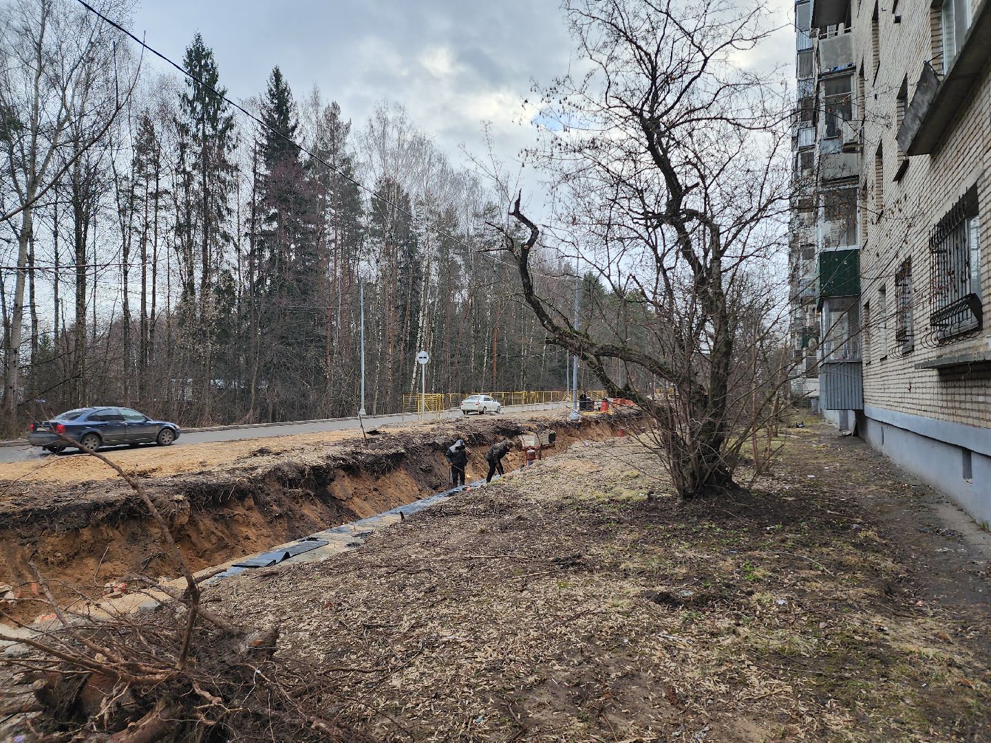 дубна, улица энтузиастов, замена труб, жкх,