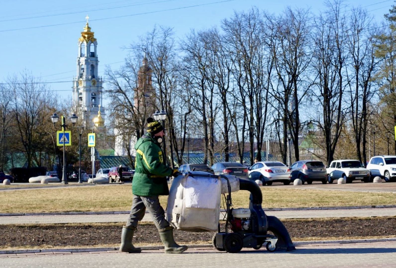 благоустройство, сергиев посад, сергиево-посадский городской округ, уборка, ручные пылесосы,