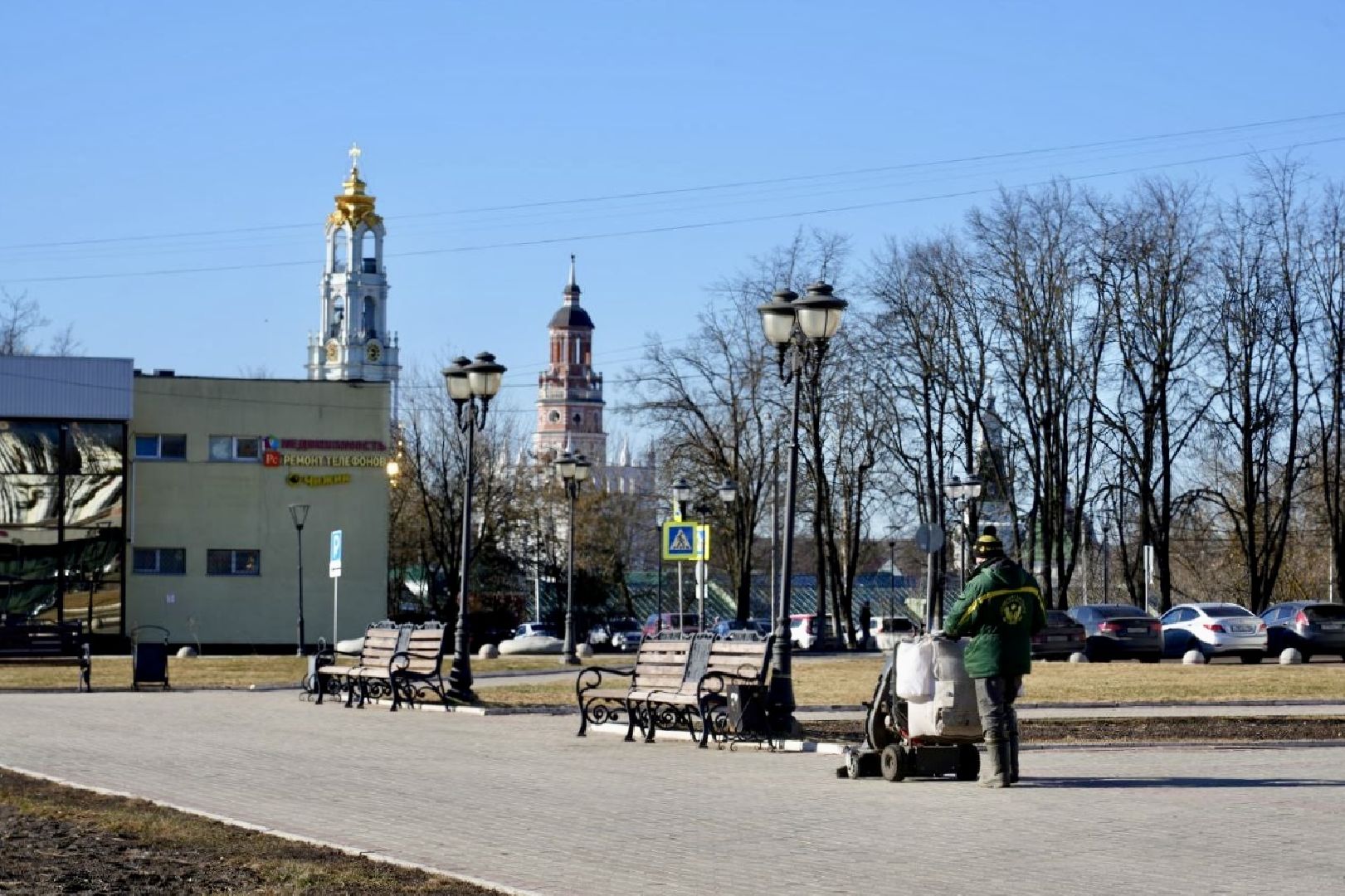 благоустройство, сергиев посад, сергиево-посадский городской округ, уборка, ручные пылесосы,