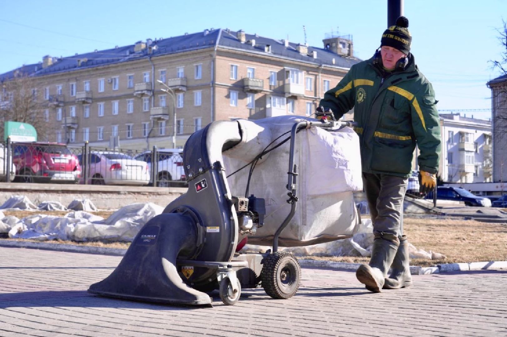 благоустройство, сергиев посад, сергиево-посадский городской округ, уборка, ручные пылесосы,
