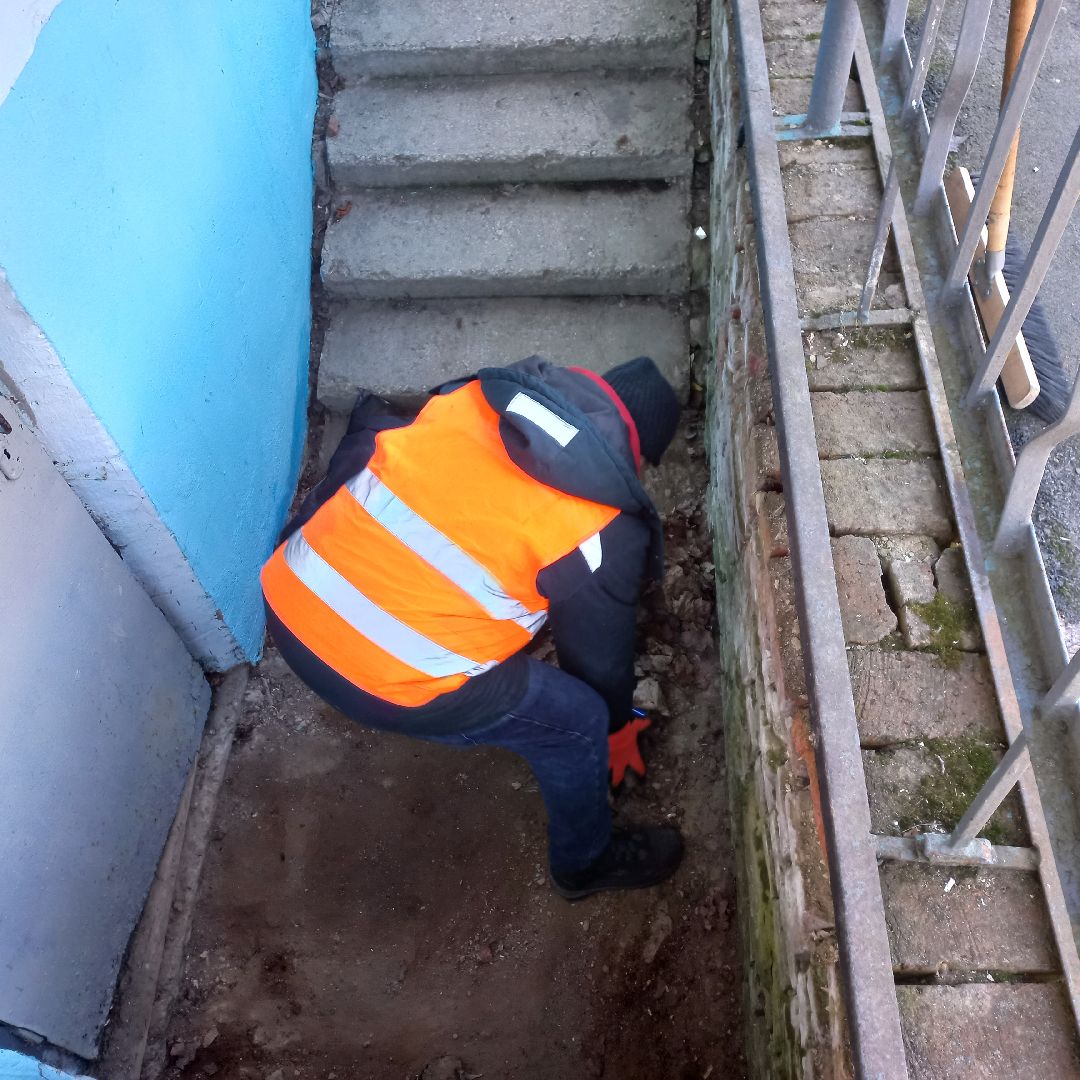 сергиев посад, дворы, уборка города,