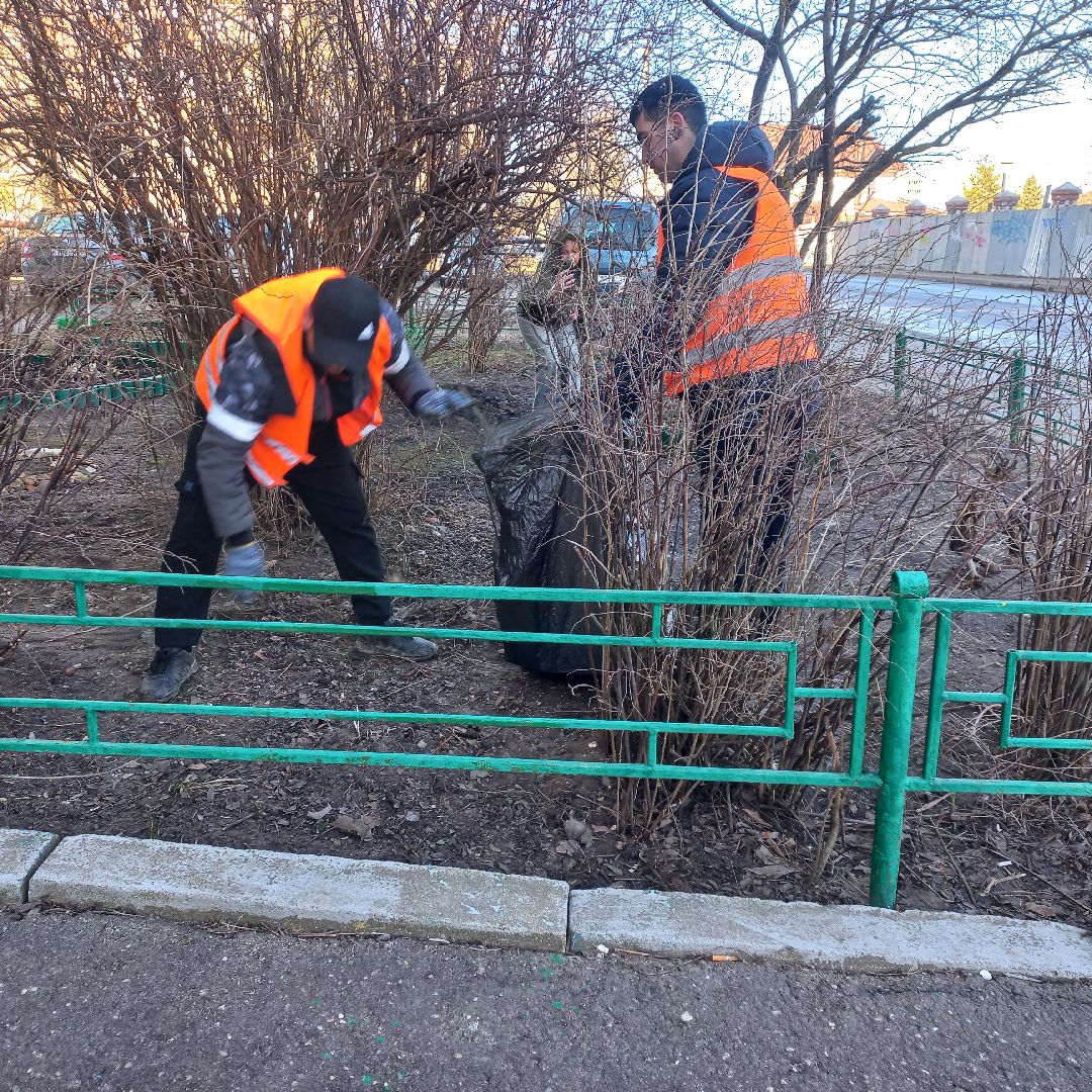 сергиев посад, дворы, уборка города,