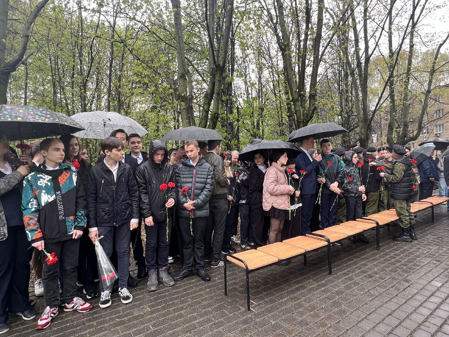 Химки, сквер имени Марии Рубцовой, мемориал, день памяти, Чернобыль, Чернобыльская АЭС, Союз инвалидов Чернобыля