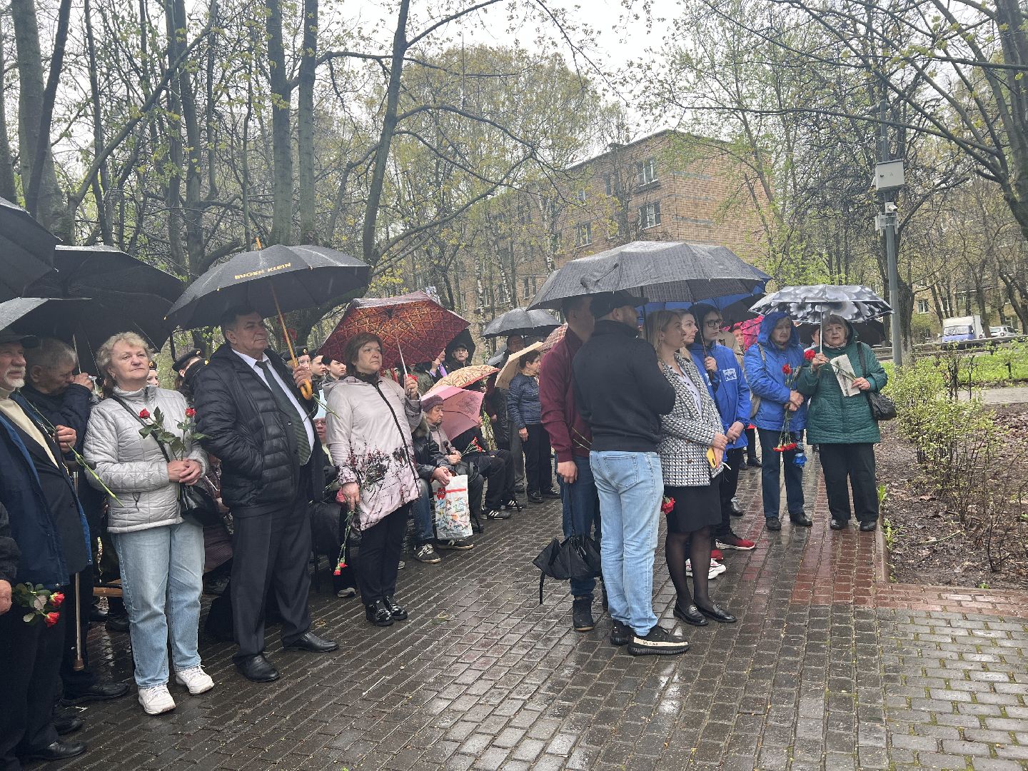 Химки, сквер имени Марии Рубцовой, мемориал, день памяти, Чернобыль, Чернобыльская АЭС, Союз инвалидов Чернобыля