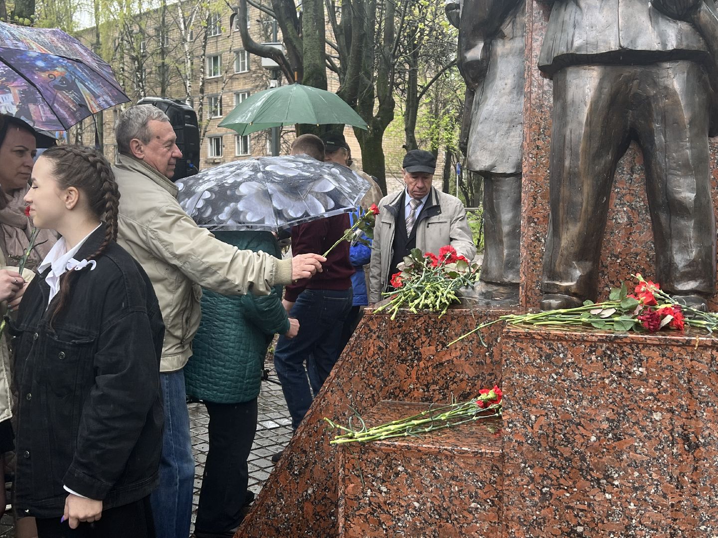Химки, сквер имени Марии Рубцовой, мемориал, день памяти, Чернобыль, Чернобыльская АЭС, Союз инвалидов Чернобыля