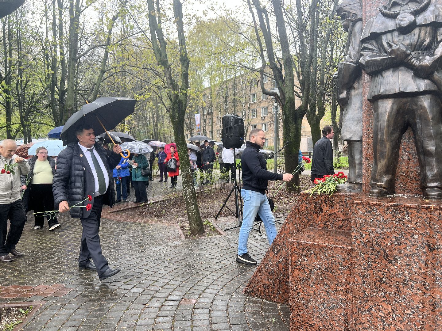 Химки, сквер имени Марии Рубцовой, мемориал, день памяти, Чернобыль, Чернобыльская АЭС, Союз инвалидов Чернобыля