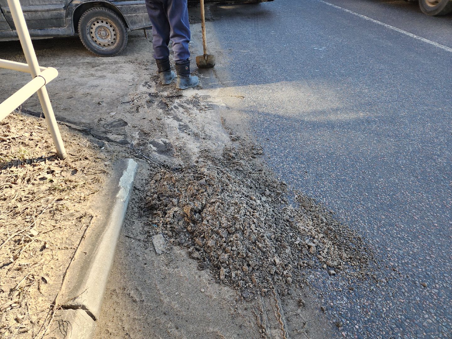 серпухов, подмосковье, уборка улиц,