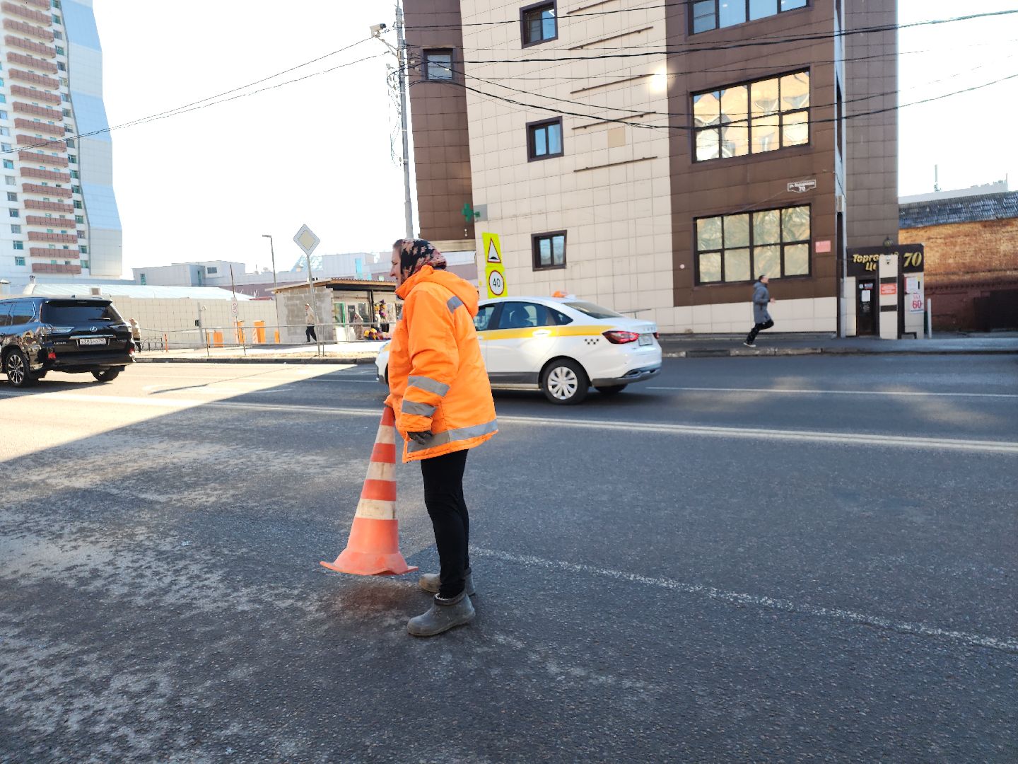 серпухов, подмосковье, уборка улиц,