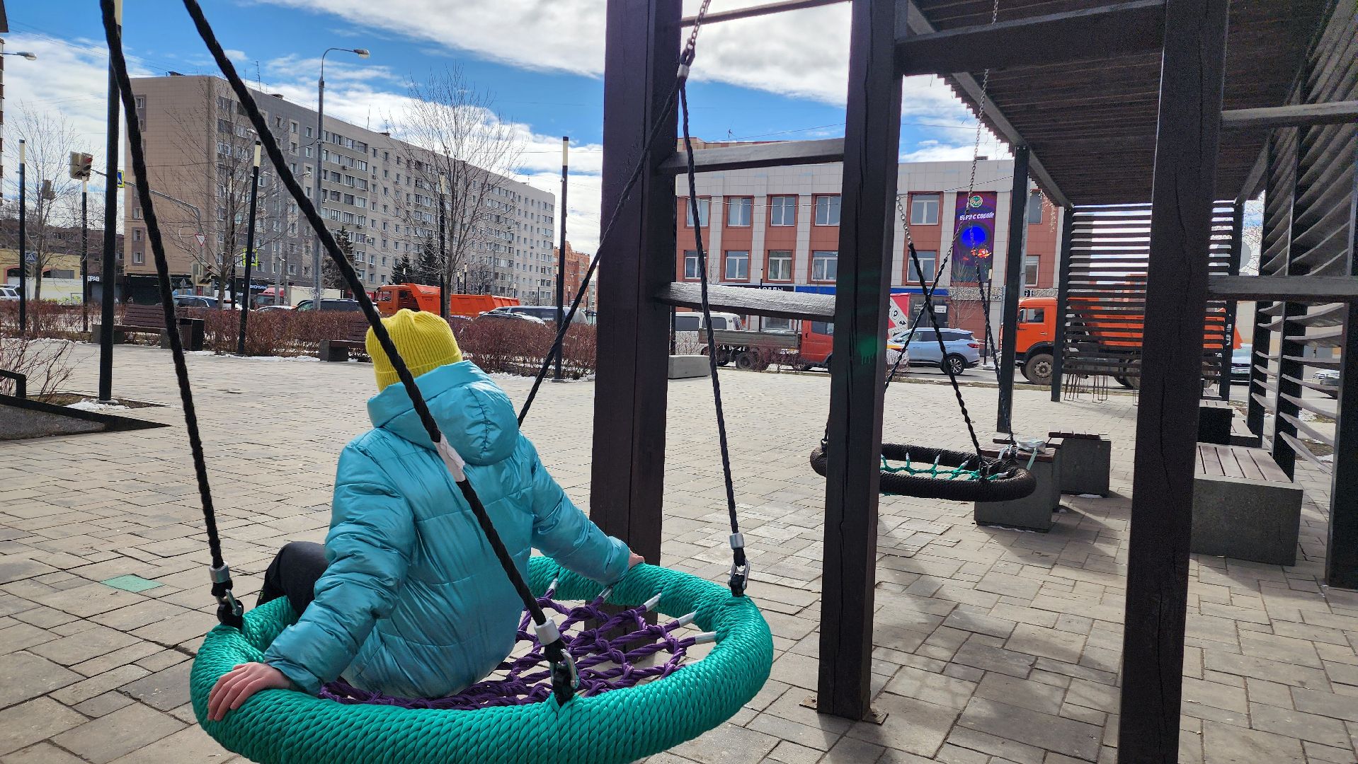 домодедово, комбинат благоустройства, подмосковье, ремонт, ремонт детских площадок, детская площадка, дети, досуг, сквер, качели,