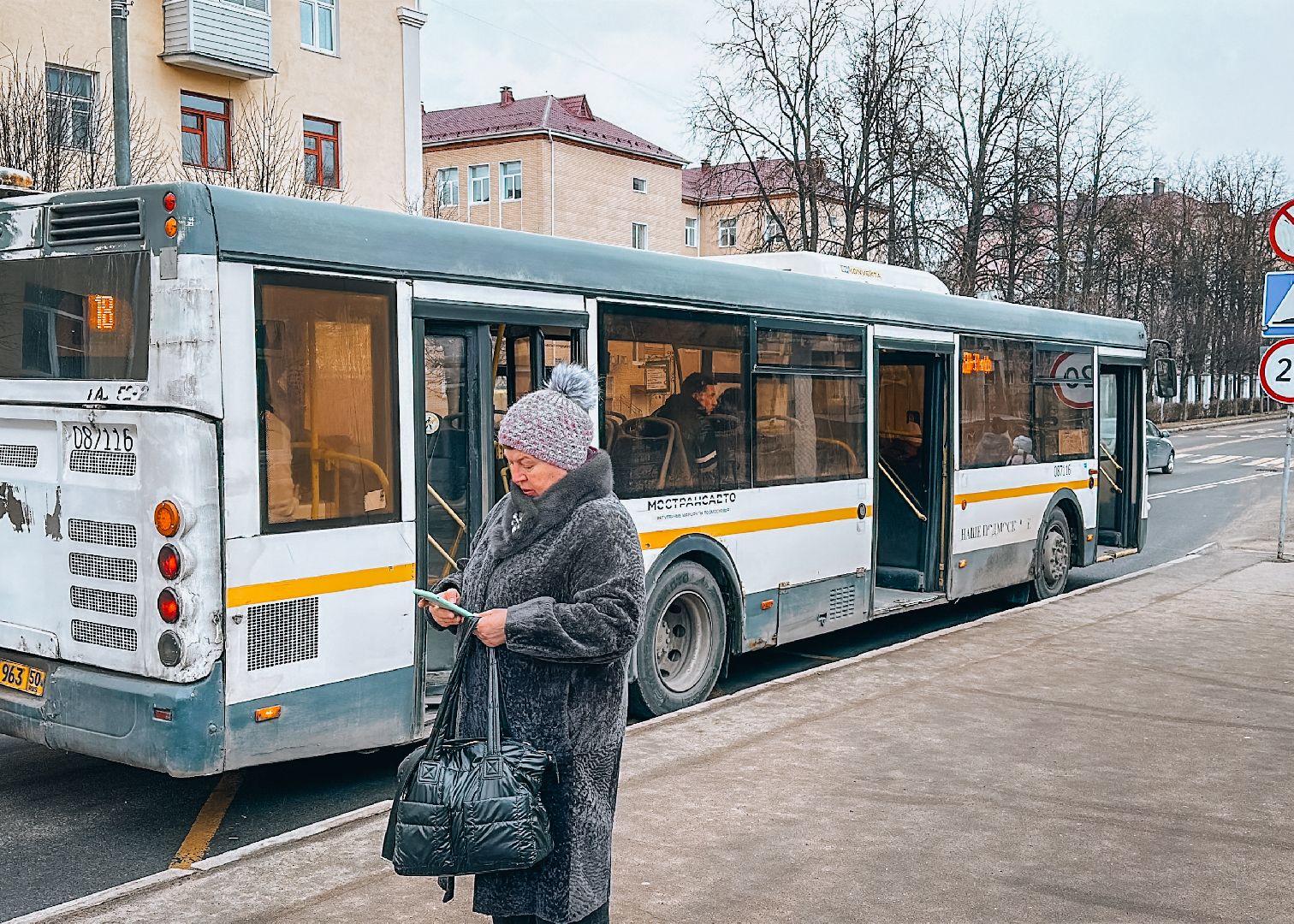 Клин, транспорт, проверка автобусов,