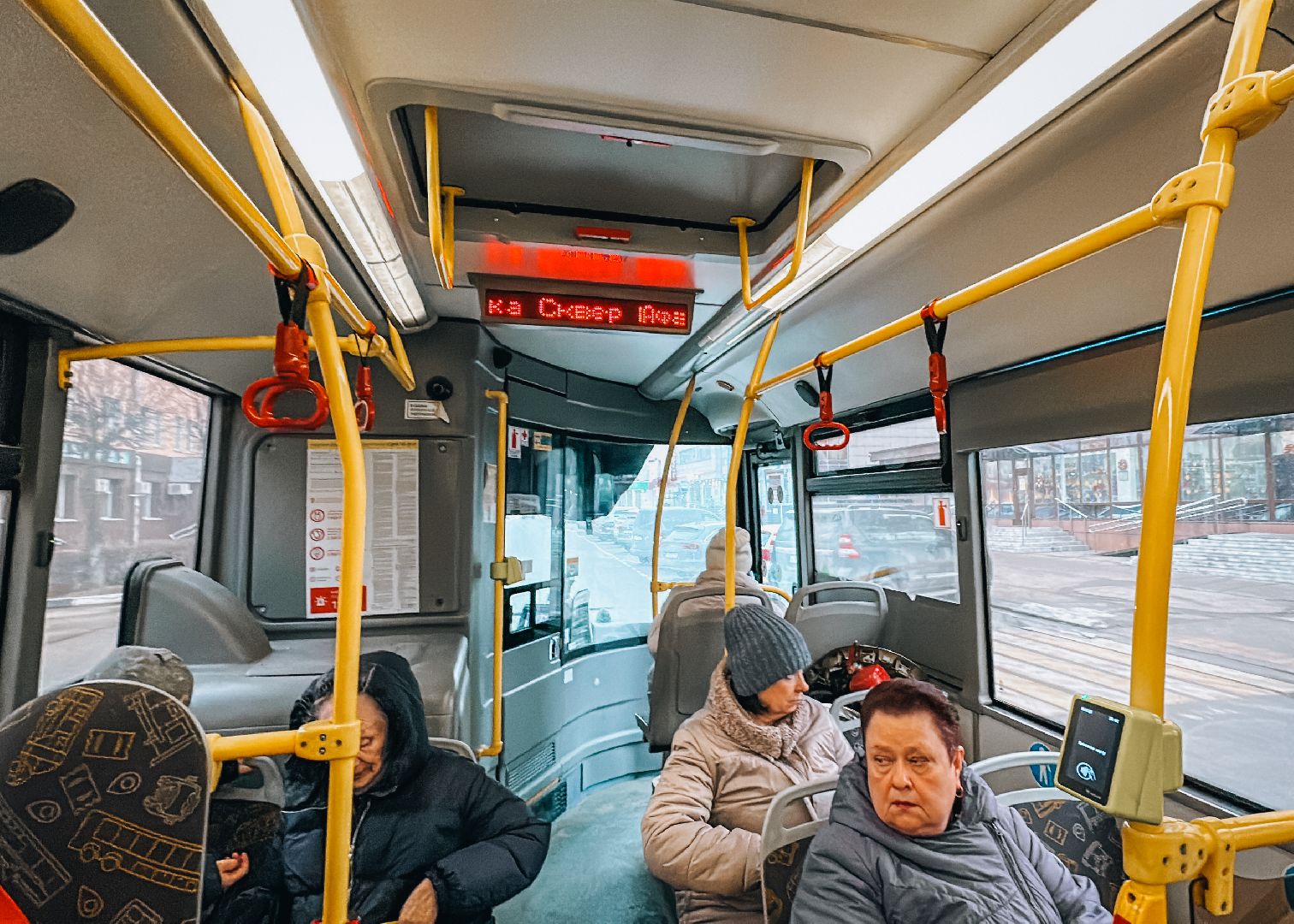 Клин, транспорт, проверка автобусов,