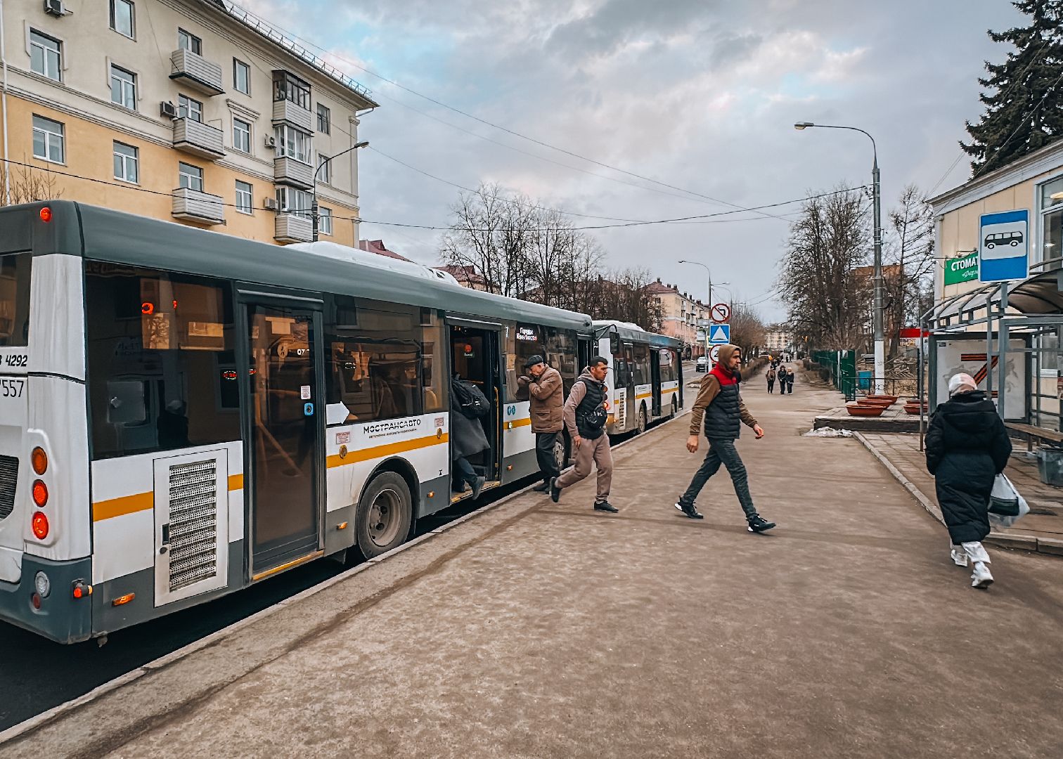 Клин, транспорт, проверка автобусов,