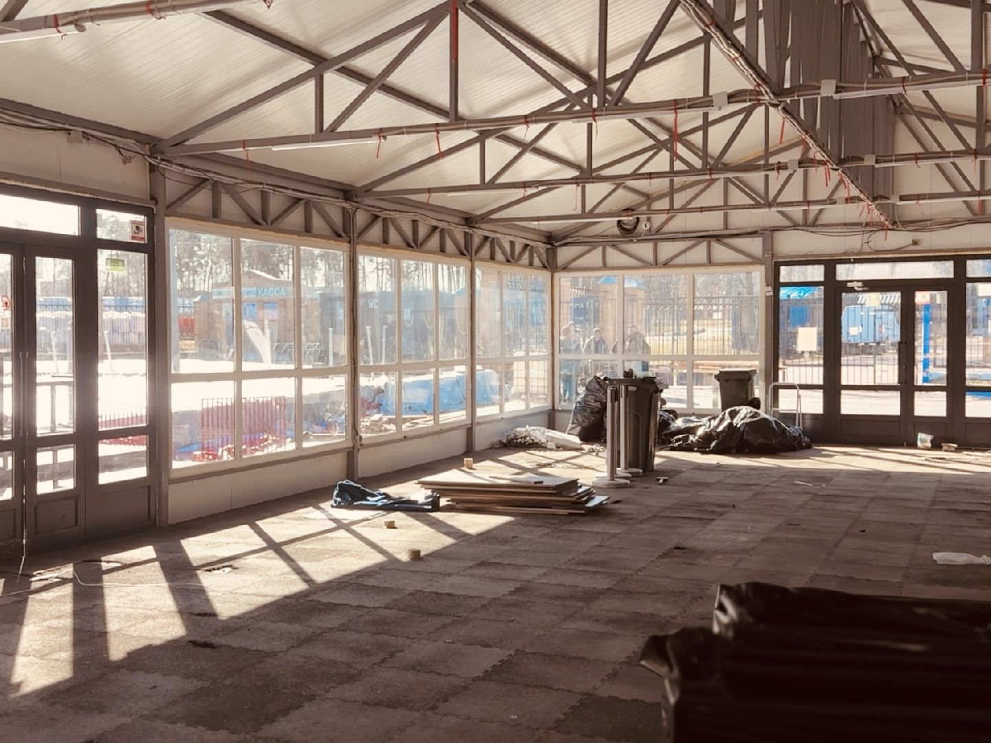 раменское, каток, городской парк,