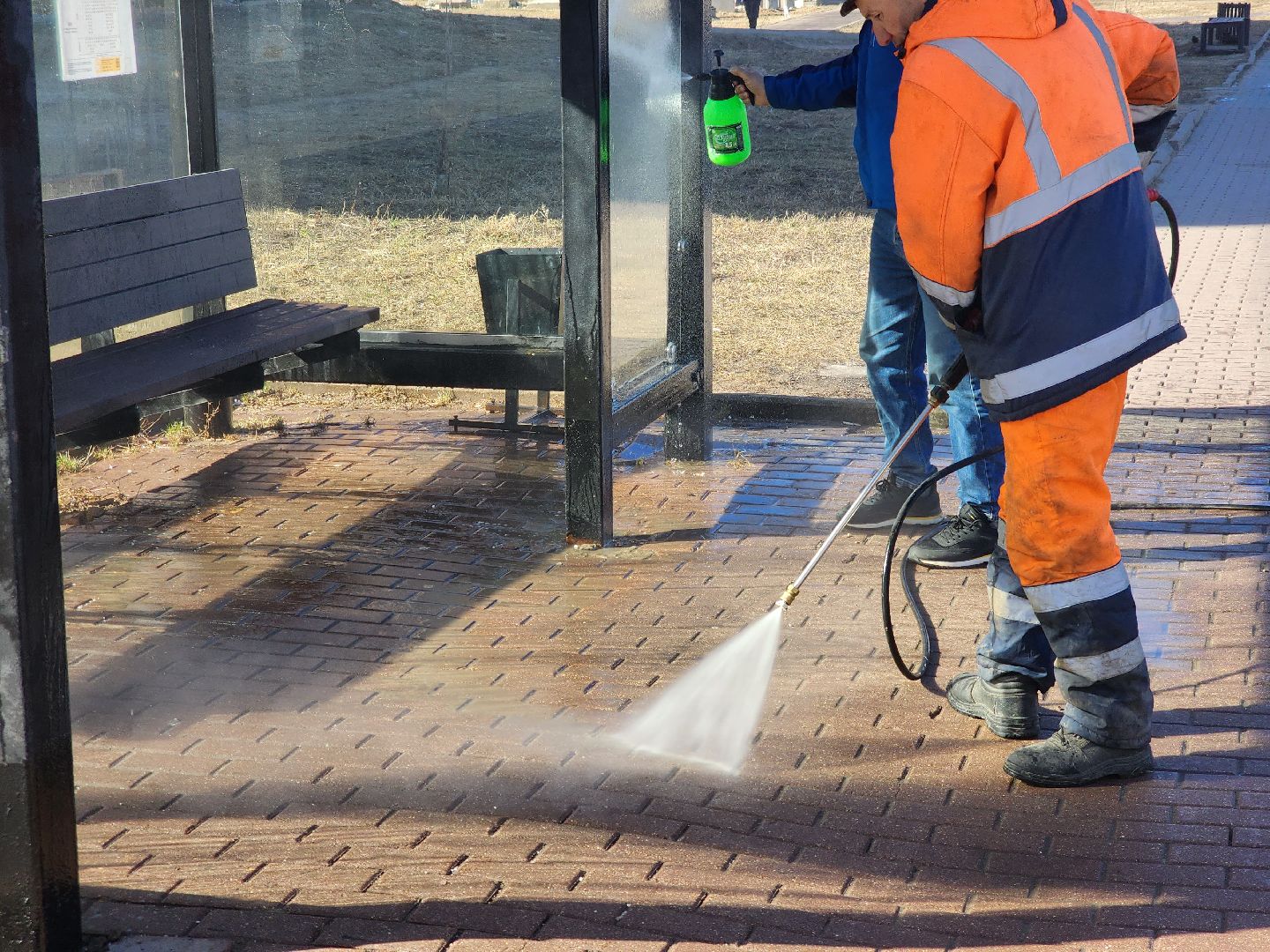 долгопрудный, новый бульвар, Лихачевский проспект, ремонт тротуаров,