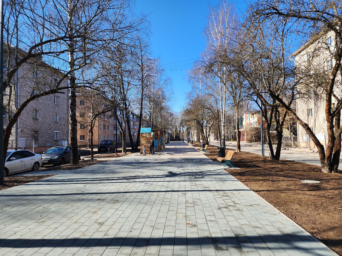 дубна, центральная улица, левый берег, благоустройство, национальный проект, национальный проект жилье и городская среда, мнение жителей,