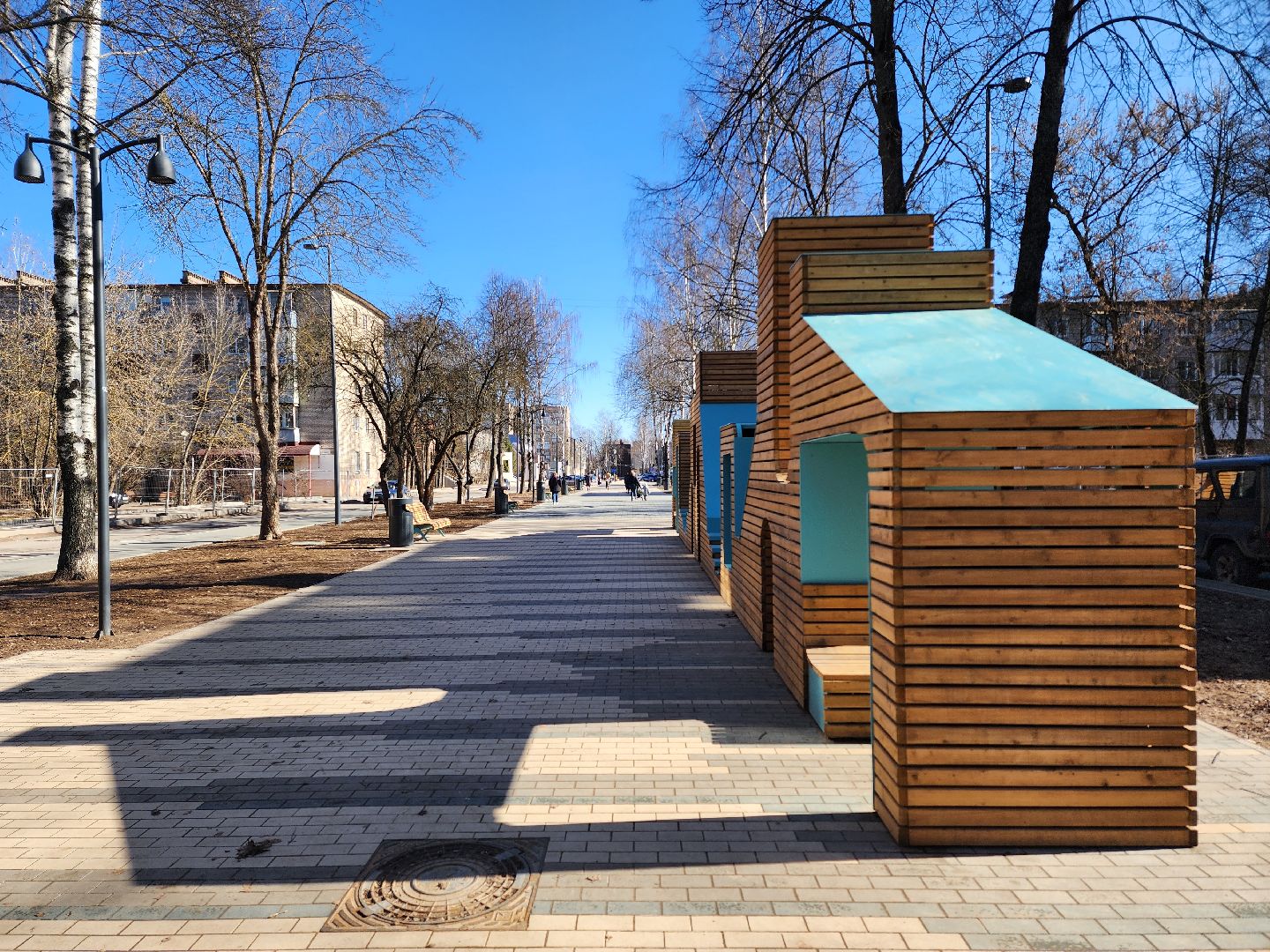 дубна, центральная улица, левый берег, благоустройство, национальный проект, национальный проект жилье и городская среда, мнение жителей,