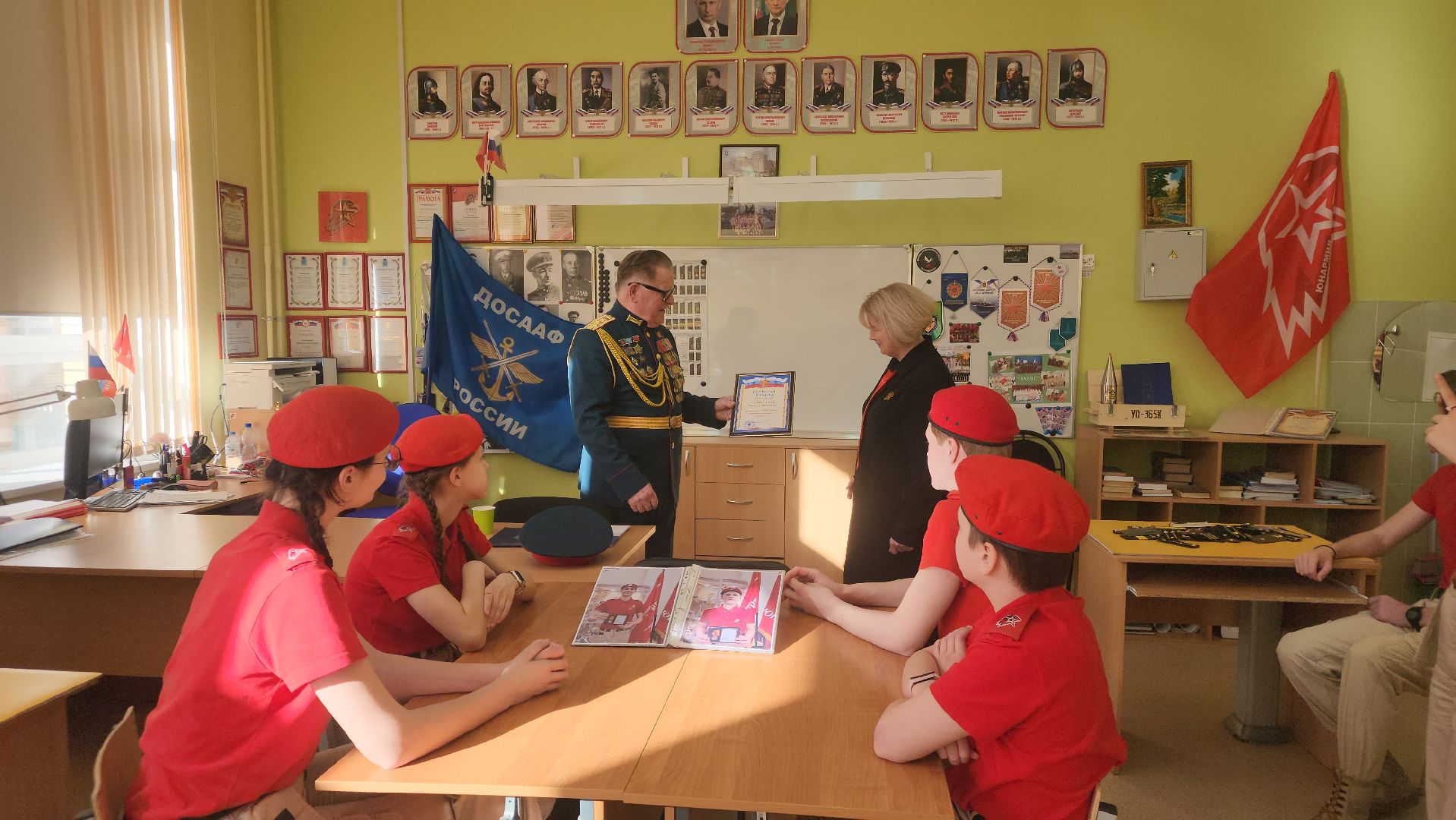 подольск, юнармия, гимназия 7,