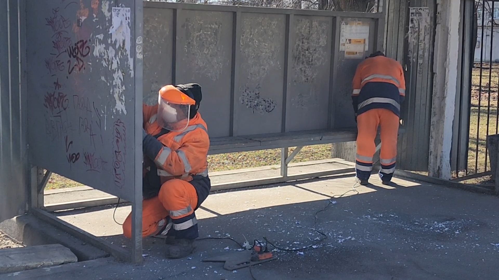 Бронницы, Благоустройство, Мойка остановок, Транспорт,