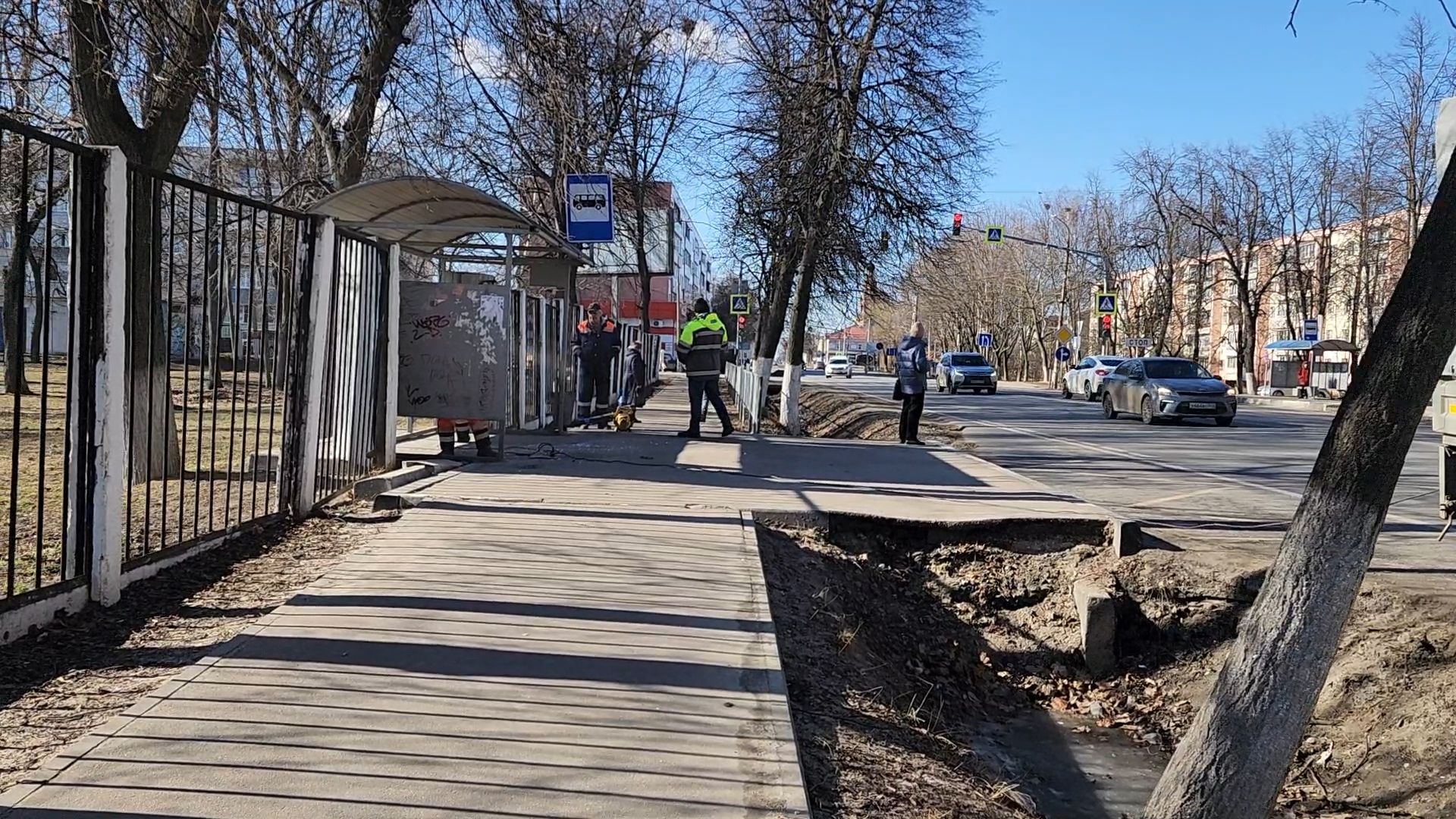 Бронницы, Благоустройство, Мойка остановок, Транспорт,