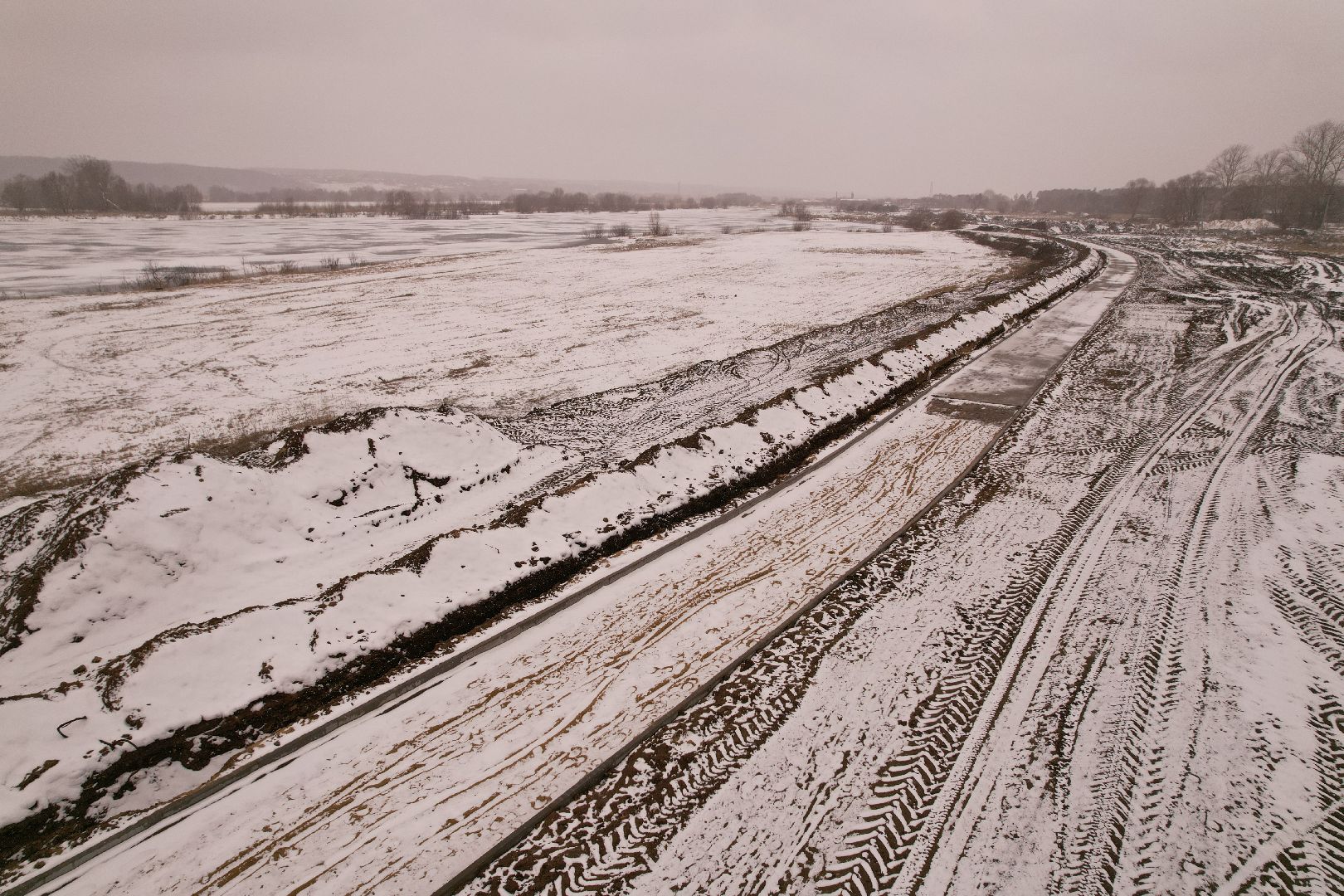 видео с коптера, коломна, благоустройство в озерах, карьер западный,