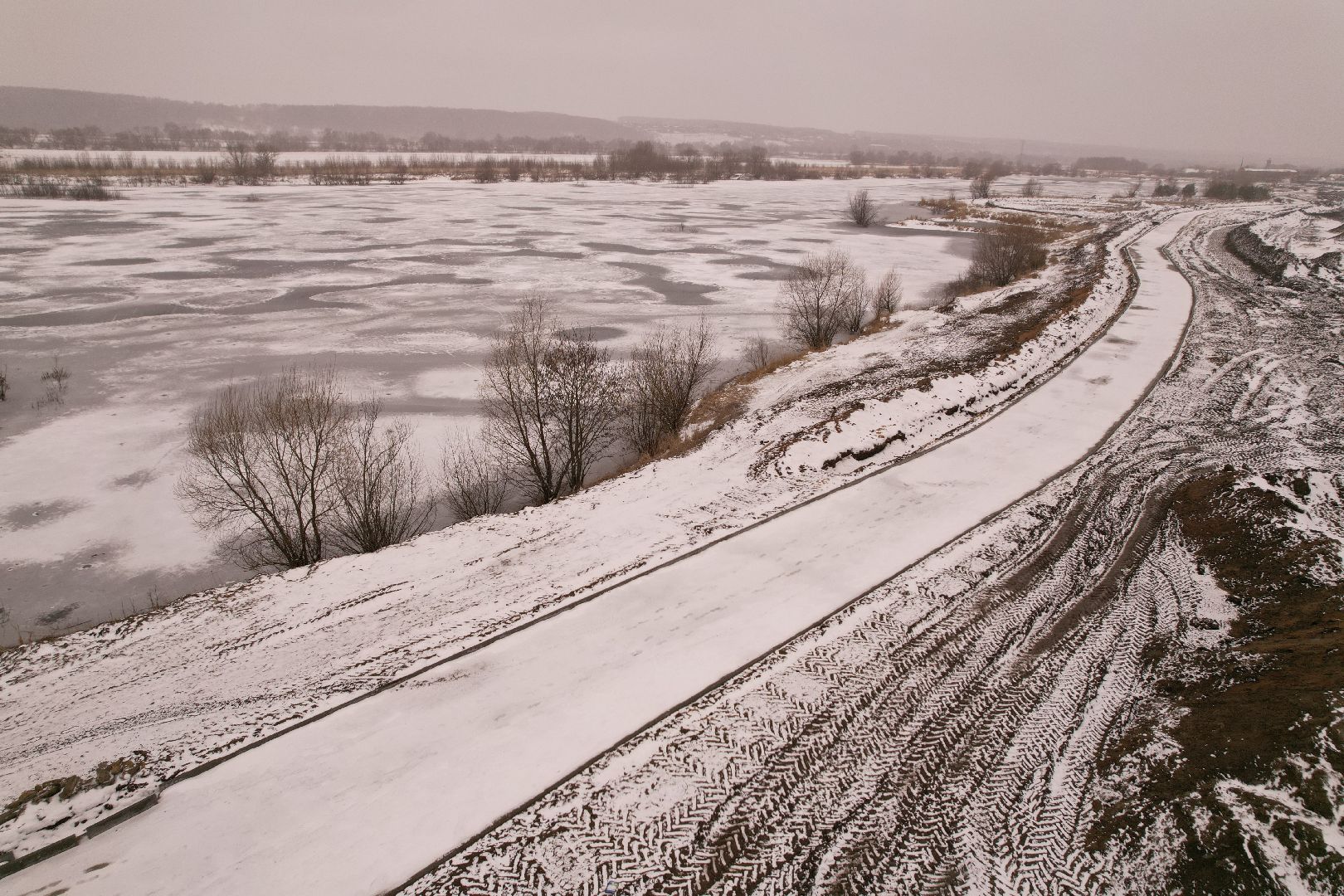 видео с коптера, коломна, благоустройство в озерах, карьер западный,