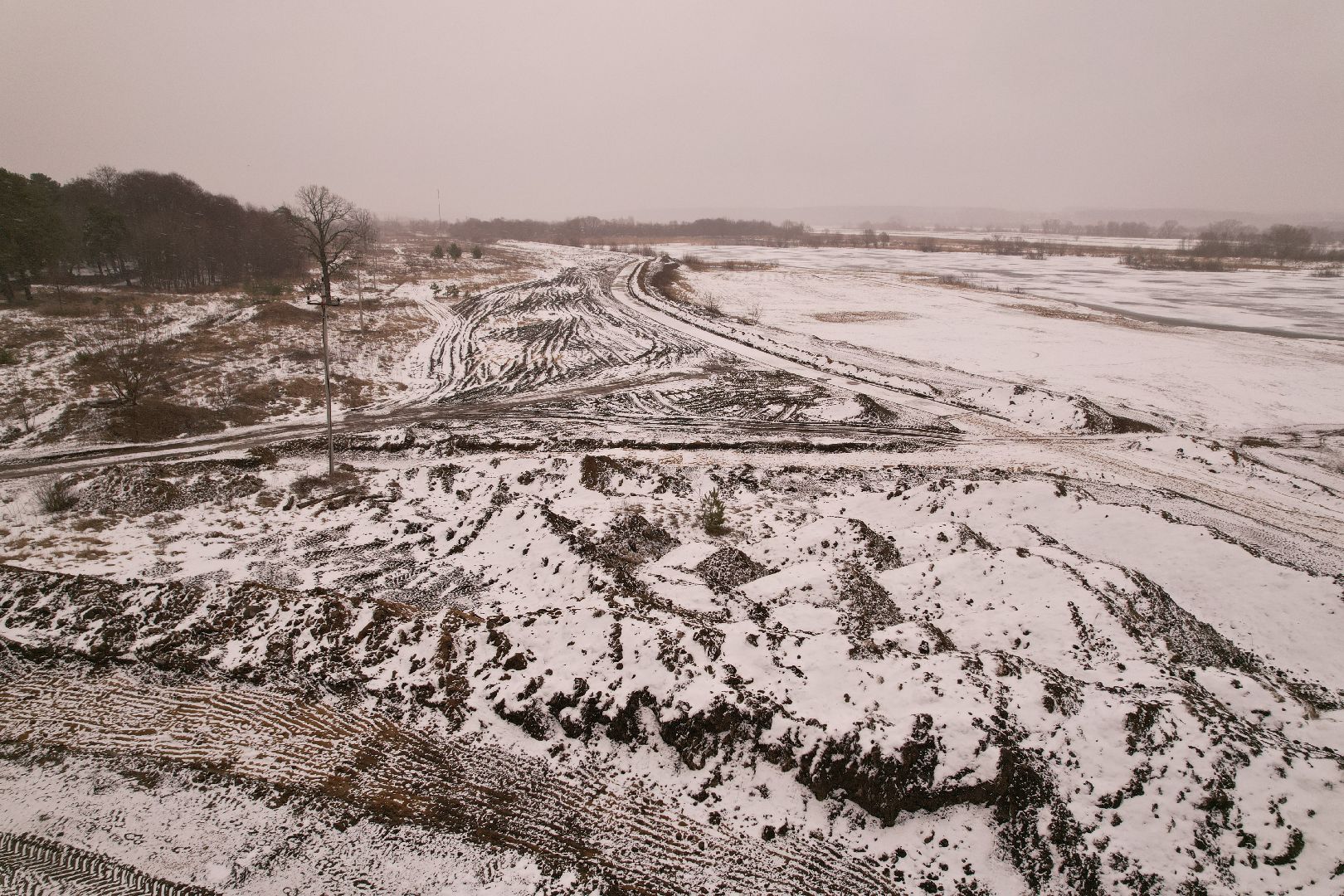 видео с коптера, коломна, благоустройство в озерах, карьер западный,