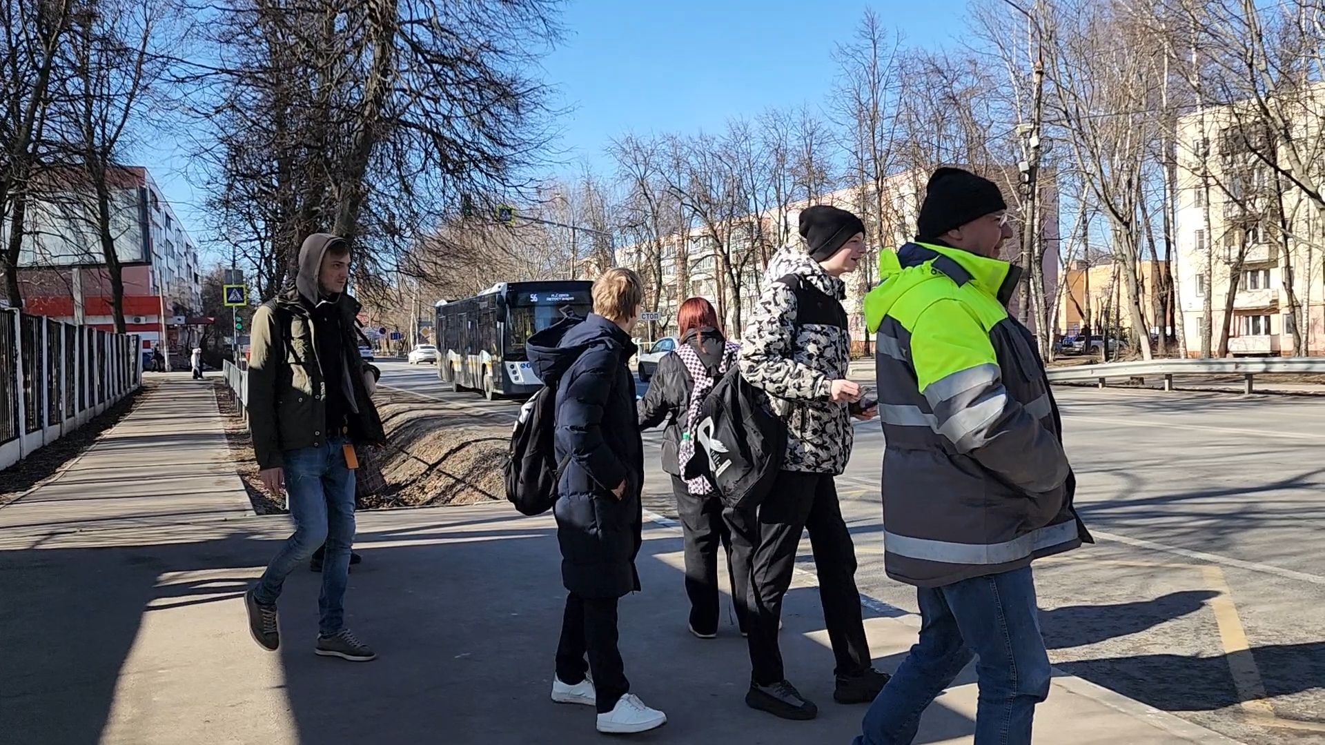 Бронницы, Транспорт, Автобусы Мострансавто, Проверка автобусов,