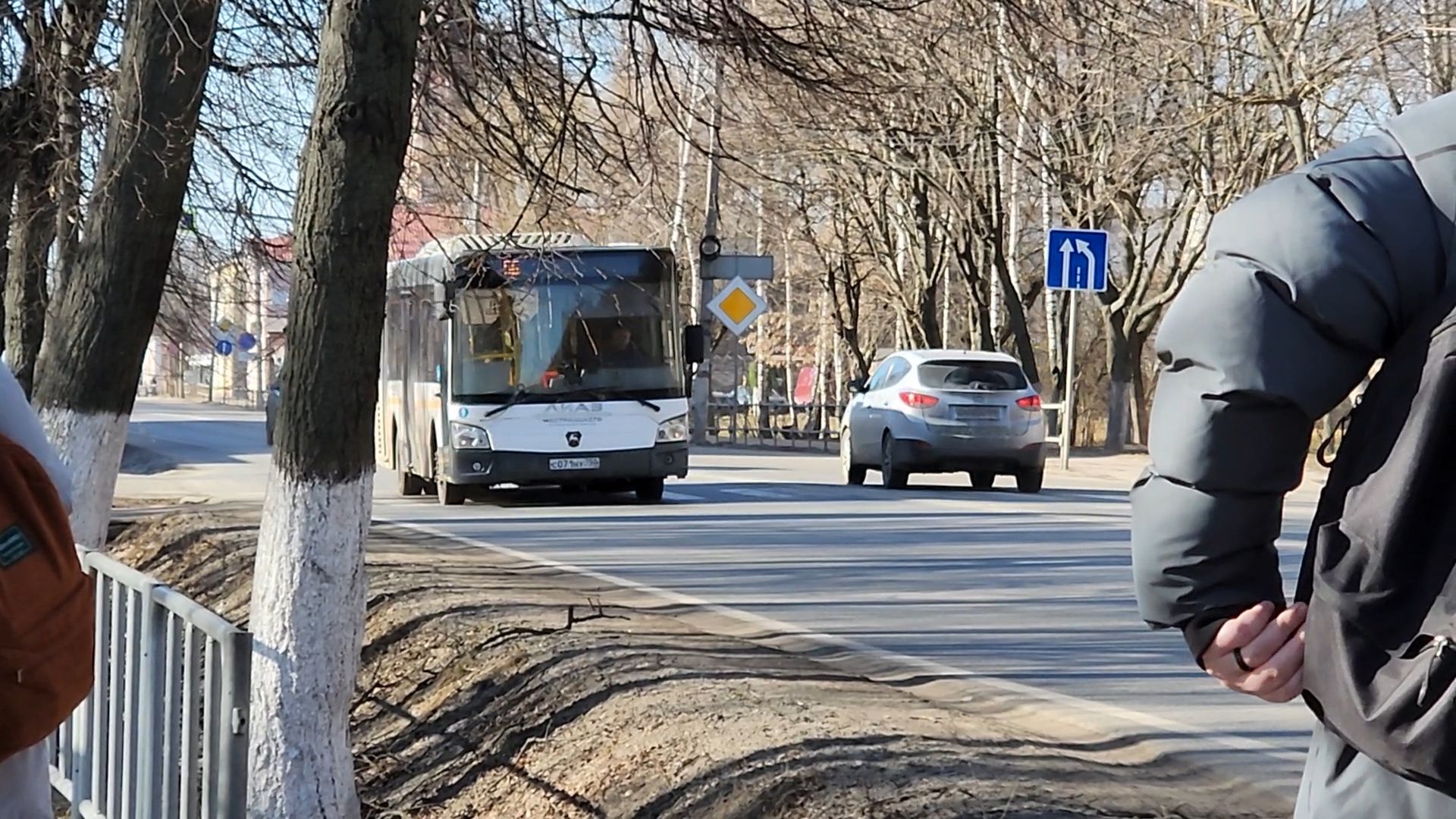 Бронницы, Транспорт, Автобусы Мострансавто, Проверка автобусов,