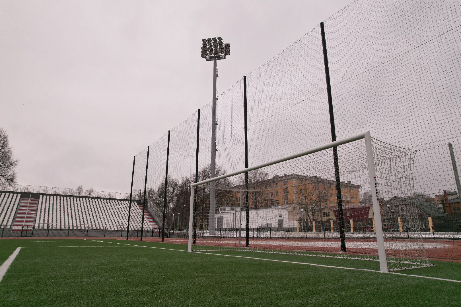 видео с коптера, коломна, стадион авангард,