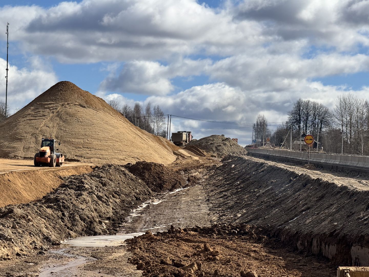 шаховская, дорога, федеральная дорога, расширение дороги,